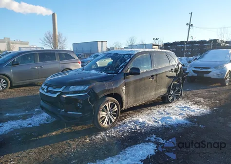 2021 Mitsubishi Outlander Sport 2.0 Be 2Wd/2.0 Es 2Wd/2.0 Le 2Wd/2.0 S 2Wd from USA, damaged, VIN JA4APUAU5MU010752